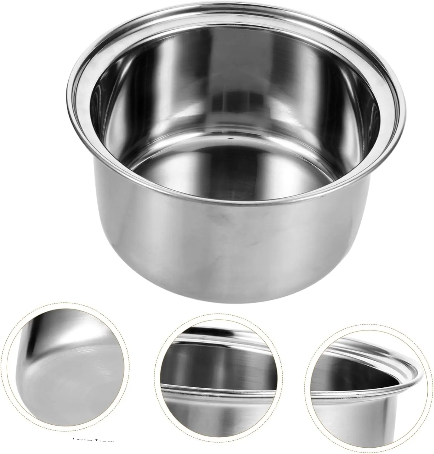 Stainless Steel Pot Liner for Cooking Compact Soup Pot Liner for Induction Cookers Stews and More Versatile Kitchen Cookware