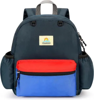 STEAMEDBUN Toddler Backpack for Boys 2-4: Preschool Kindergarten Backpack - 12 inch Daycare Backpack