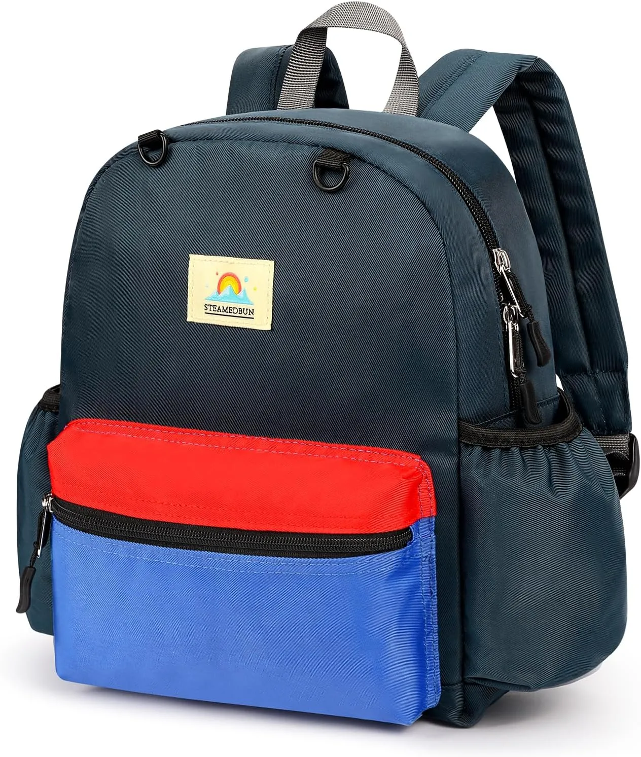 STEAMEDBUN Toddler Backpack for Boys 2-4: Preschool Kindergarten Backpack - 12 inch Daycare Backpack