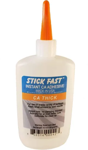Stick Fast TMI Products Thick 4.5 oz Cyanoacrylate Quick-Set Adhesive
