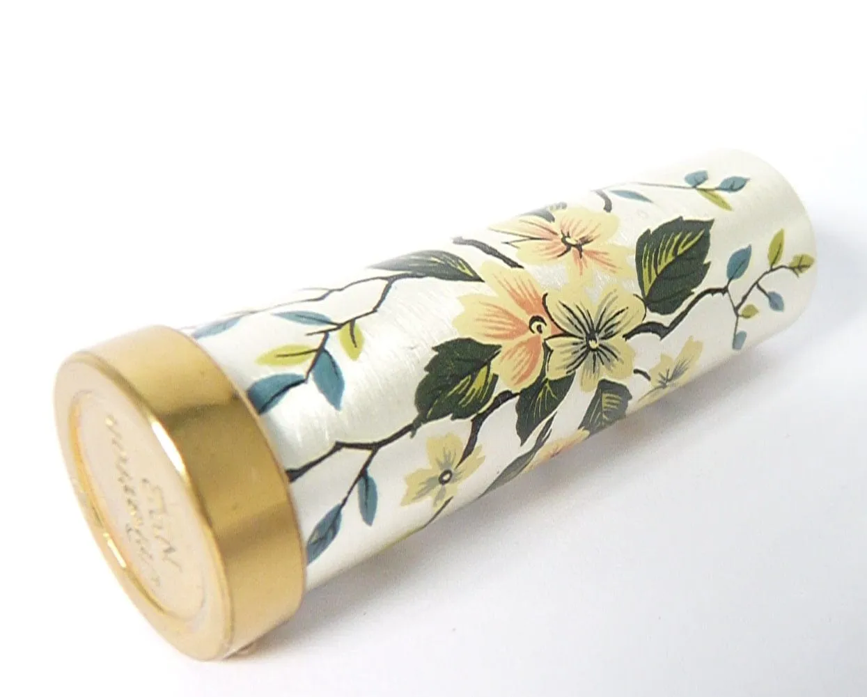 Super Unused Cased Vintage Stratton Compact Mirror Lipstick Set 1950s