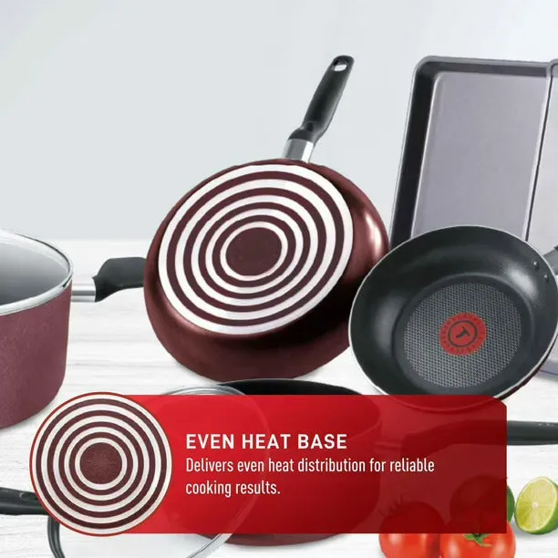T-FAL B529SA74 Essentials 10PC Cookware Set - Blemished package with full warranty