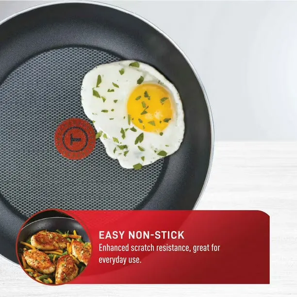 T-FAL B529SA74 Essentials 10PC Cookware Set - Blemished package with full warranty