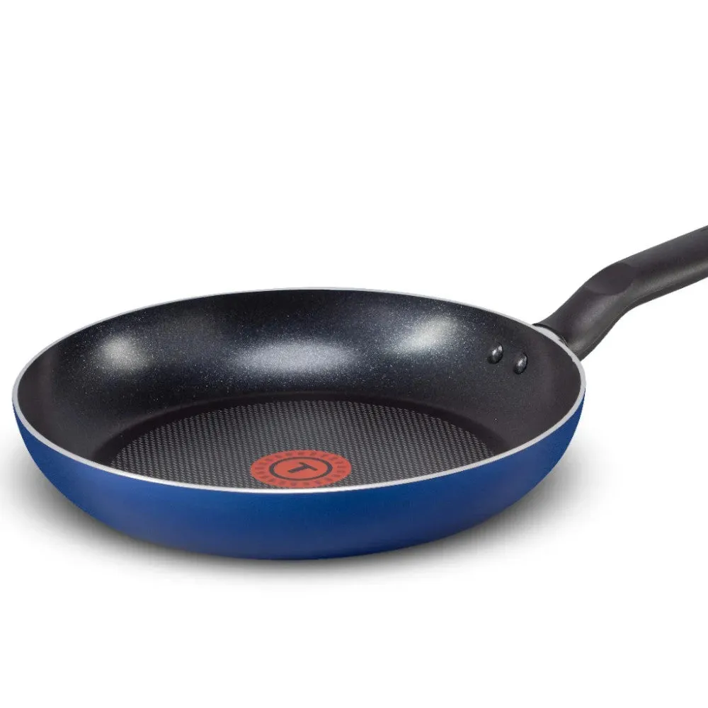 T-FAL Essentials 8pc Cookware Set Blue - B474S874