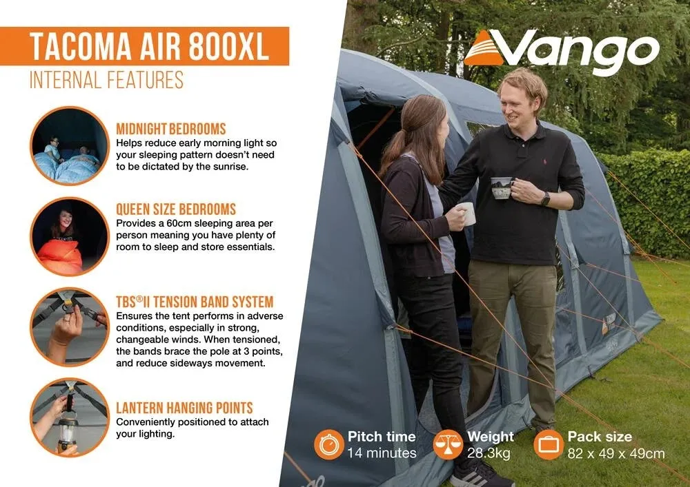 Tacoma 800XL Air Tent
