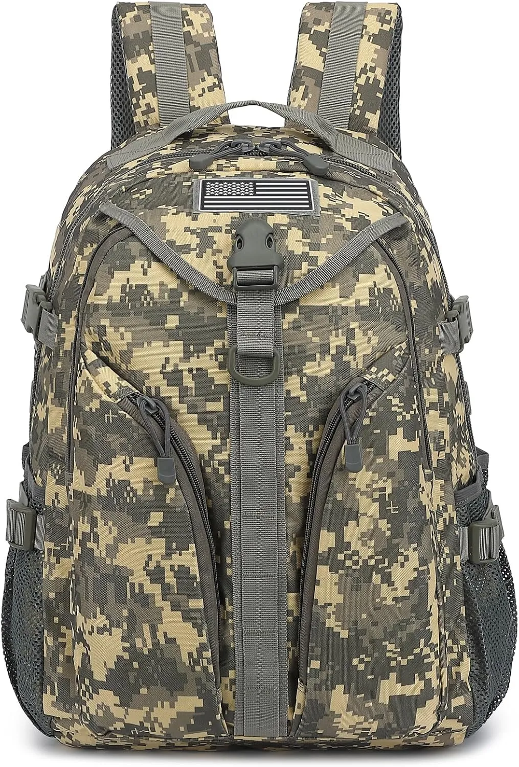 Tactical Backpack Boys School Backpacks Mens College Bookbags for Kids Teens Adults Camping Hiking Traveling (ACU Camo)