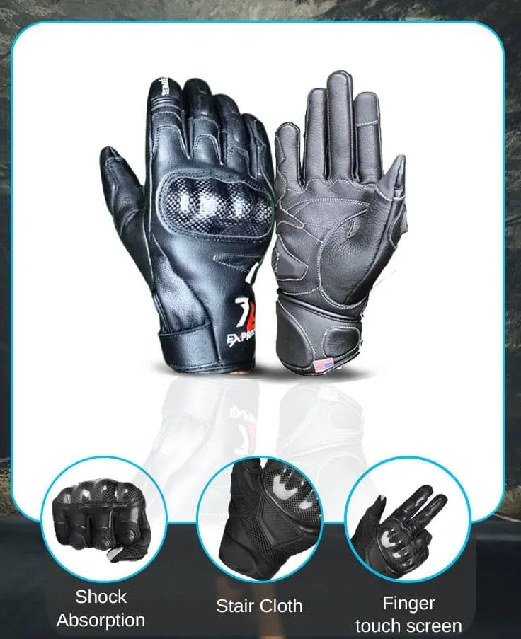 Tactical Touchscreen Gloves for Men: Hard Shell & Padded Palm for Motorcycle, Cycling, Airsoft, Hunting, and Climbing