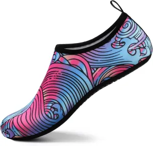 Tanamo Water Shoes for Women Men Quick-Dry Aqua Socks Swim Beach Barefoot Yoga Exercise Wear Sport Accessories Pool Camping Must Haves Adult Youth Size