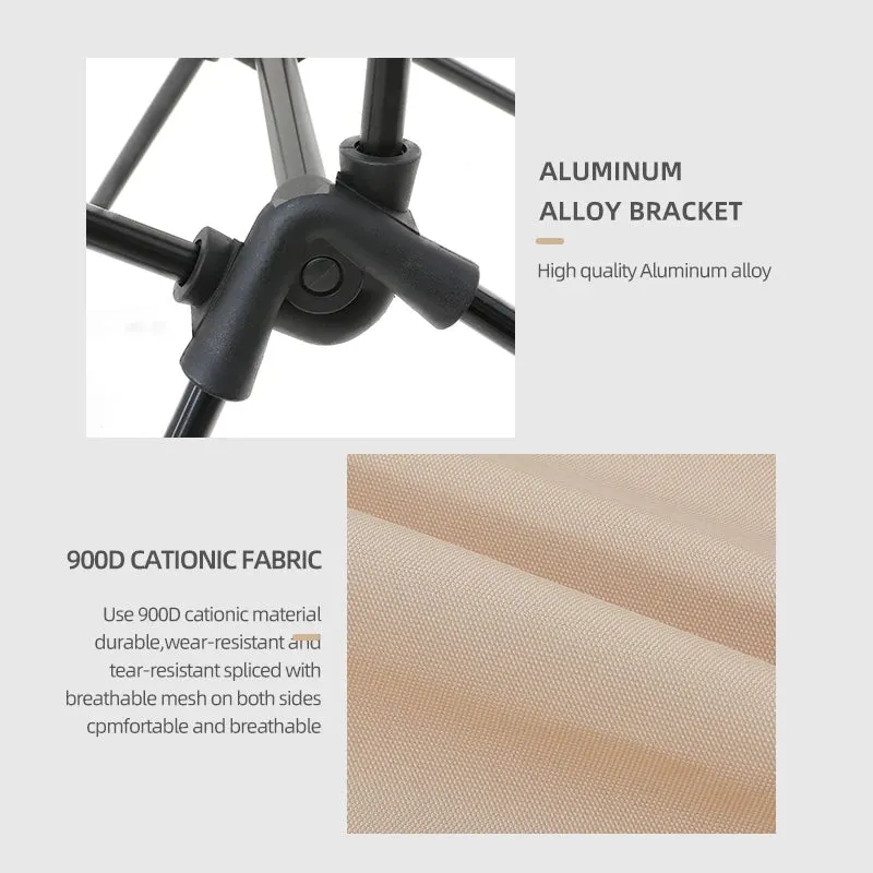 TARKA Foldable Camping Chairs Set Ultralight and Portable for Outdoor Use