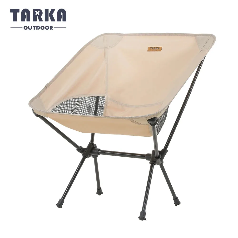 TARKA Foldable Camping Chairs Set Ultralight and Portable for Outdoor Use