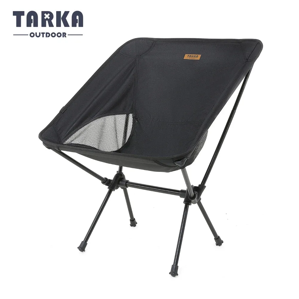 TARKA Foldable Camping Chairs Set Ultralight and Portable for Outdoor Use