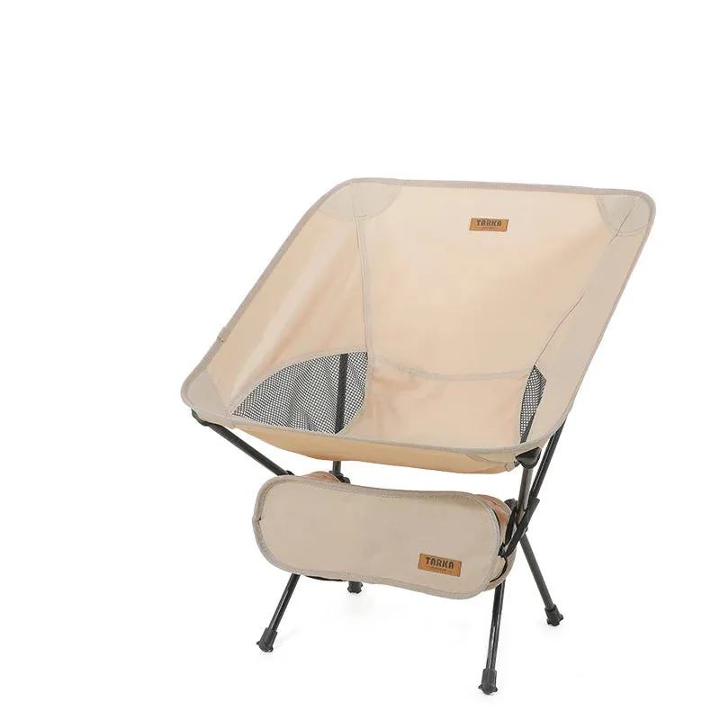 TARKA Foldable Camping Chairs Set Ultralight and Portable for Outdoor Use