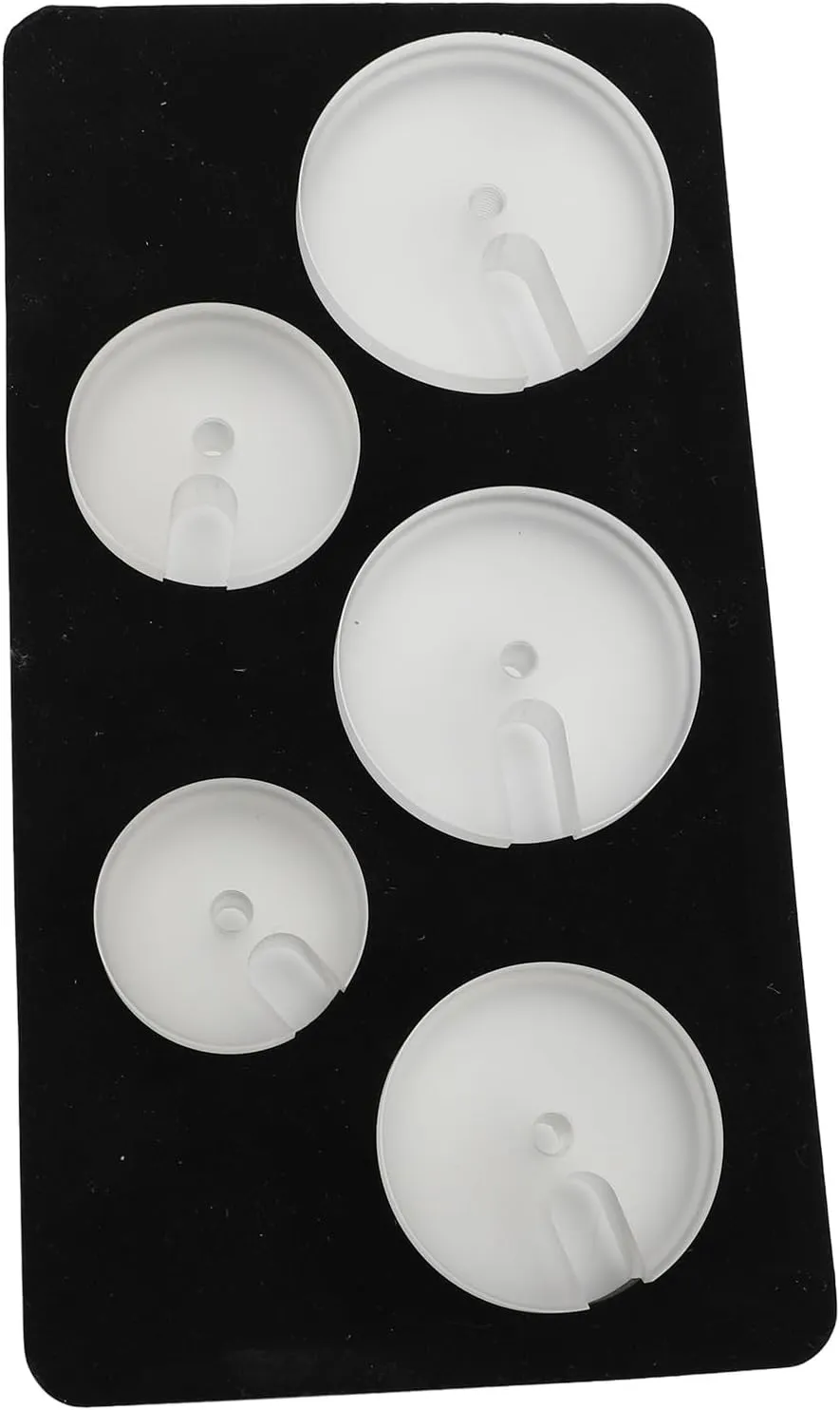 TARSHYRY Transparent Watch Press Dies Set, Watch Case Press Tool Set, 5pcs Watch Repair Tools for Watchmakers, Professional Watch Press Dies