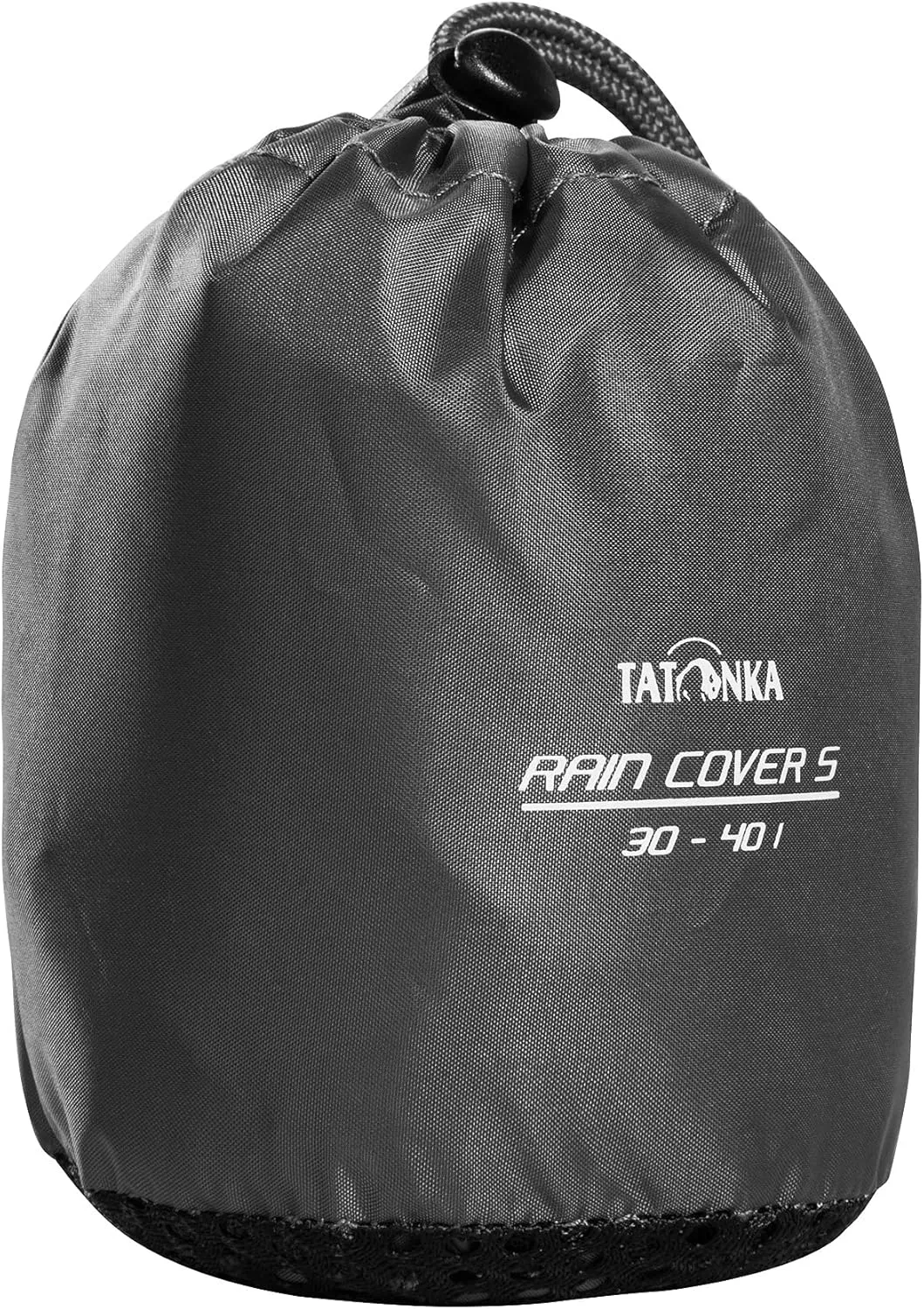 Tatonka Lightweight rain Cover for Backpacks of 30-40 litres Volume, Black, l