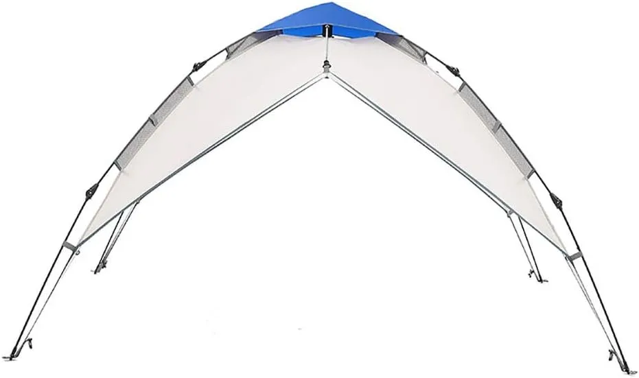Tent Camping Tents Quick Set Up Family Beach Dome Tent UV Protection with Carry Bag Blue for Hiking Travel (Color : Blue, Size : Free Size) (Blue Free Size) (Blue Free Size)