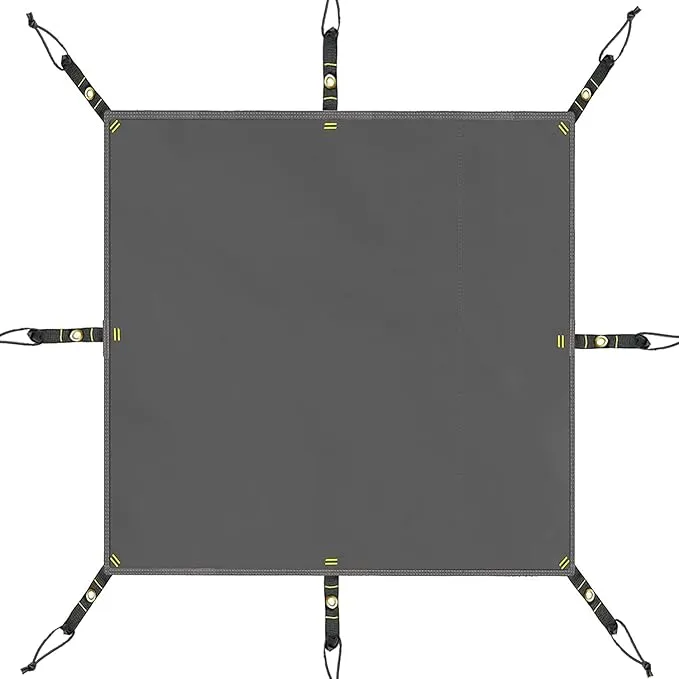 Tent Footprint Waterproof PU 3000 Easy Set up Heavy Duty Ultralight Tent Footprint for Camping,Hiking, Backpacking, Hammock, Beach Grey