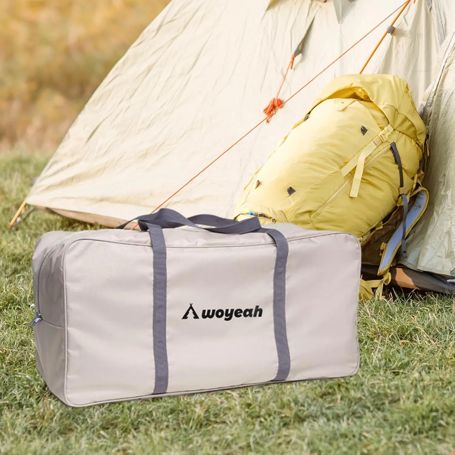 Tent Storage Bag Outdoor Travel Duffel Bag Oxford Cloth Waterproof Hiking Organizer Camping Equipment Storage Bag for Camping