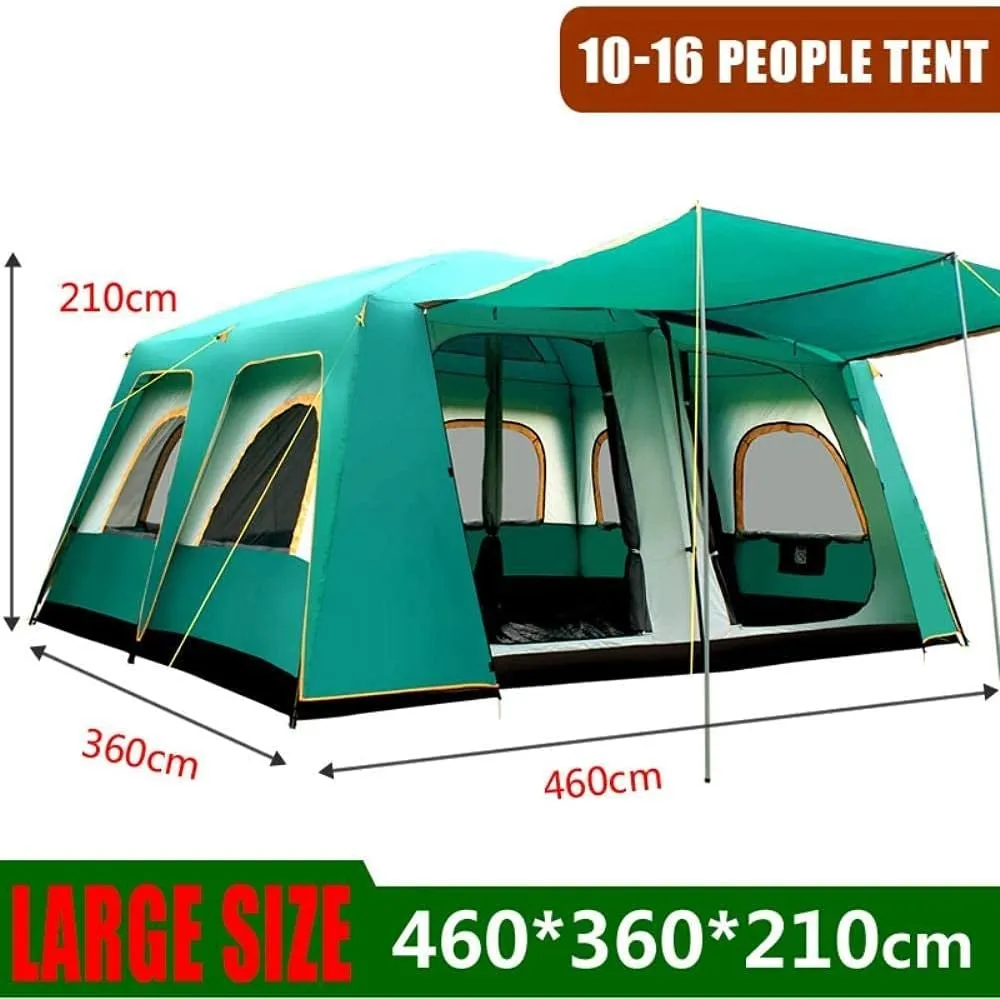 Tents Automatic Pop-Up Tents for 3 to 4 Person Instant Camping Tent, Protection Thermal Insulation Tent Waterproof Tent