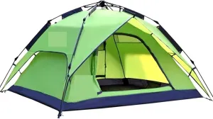 Tents Automatic Tent Camping Tent,Easy Instant Setup Protable Backpacking for Sun Shelter,Travelling,Hiking, 2 Way Use Green