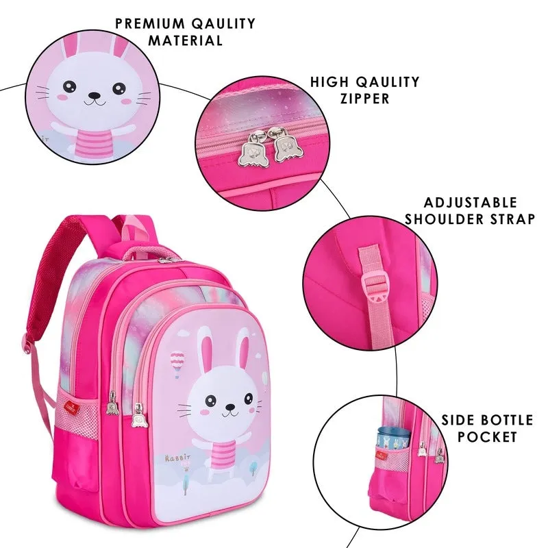 THE CLOWNFISH KidVenture Series Backpack - Lightweight, Colorful | 22 Litres | Midnight Blue
