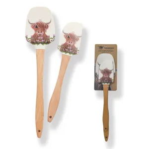 The McMoos Miss Thistle Spatula Set of 2 (SP01MISS)