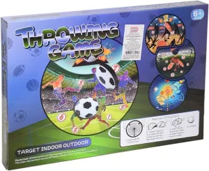 Throw and Stick Basketball Set