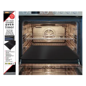 TOASTABAG - NON-STICK REUSABLE OVEN LINER 40 X 50CM 330G - BLACK