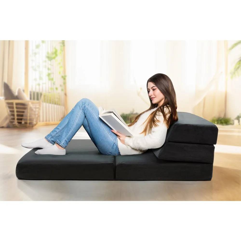 Trafalgar Folding Lounger Mattress - Double