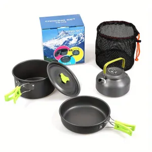 TrailHeat™ 3-Piece Ultralight Aluminum Camp Cookware Set