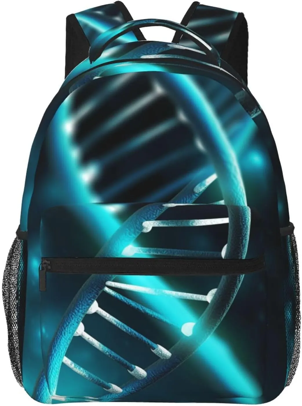 Travel Backpack for Women Men Science Gene Strand Laptop Backpack Large College Bag Waterproof Casual Daypack