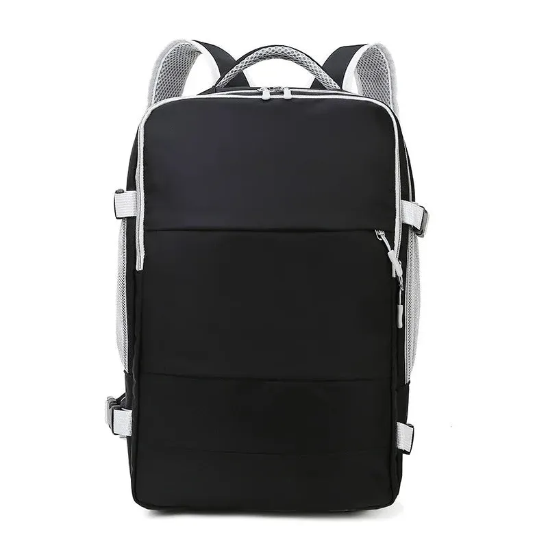 Travel Backpack – Large Capacity Waterproof Anti-Theft Daypack with USB Charging Port