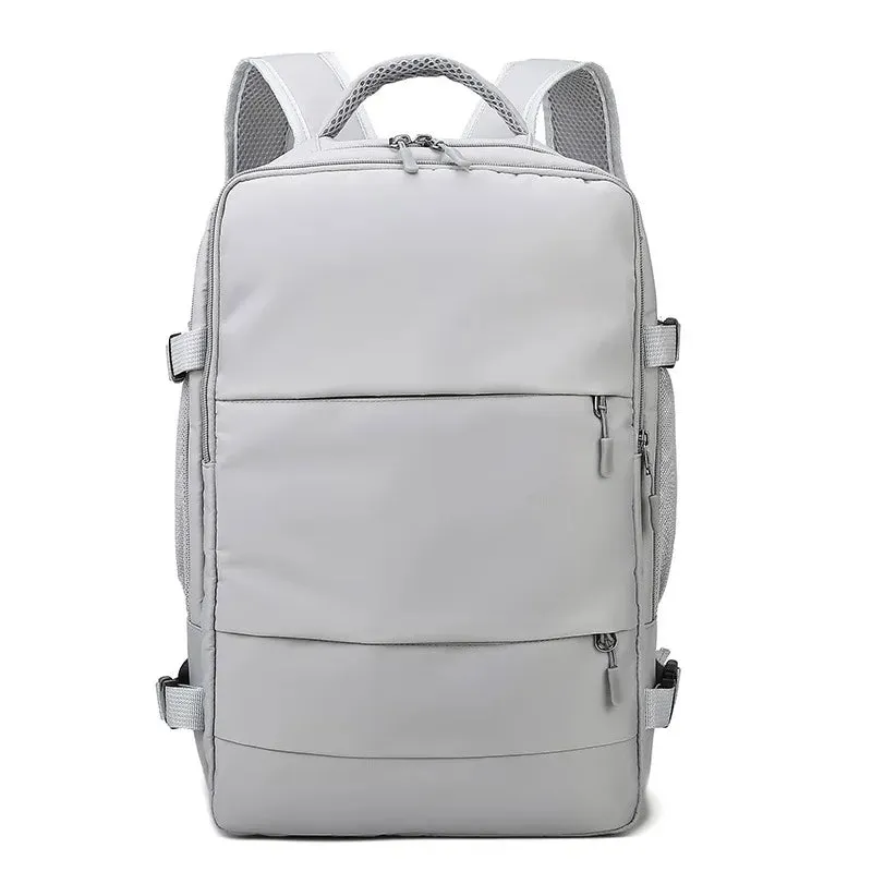 Travel Backpack – Large Capacity Waterproof Anti-Theft Daypack with USB Charging Port