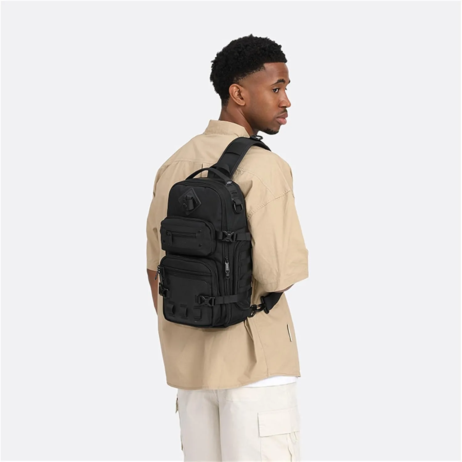 Travel Backpack The Backpack Islanders, Travel Backpack Islanders for Men,Army green