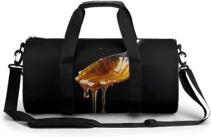 Travel Duffel Bag for Men And Women,Honey And Spoon Waterproof Sports Fitness Bag Portable Travel Duffel Bag