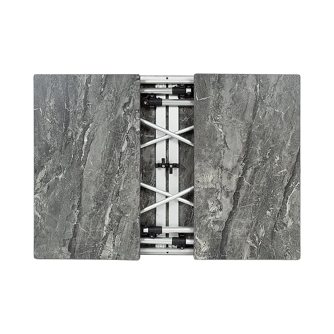 Travellife Sorrento table extendable honeycomb dark grey 180 Gris Fonce