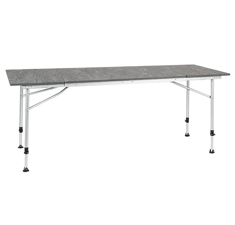 Travellife Sorrento table extendable honeycomb dark grey 180 Gris Fonce