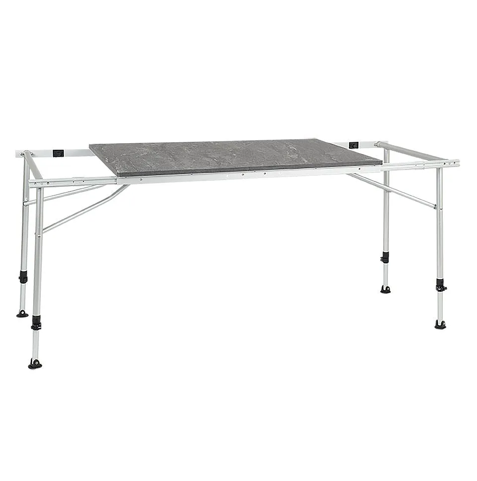 Travellife Sorrento table extendable honeycomb dark grey 180 Gris Fonce