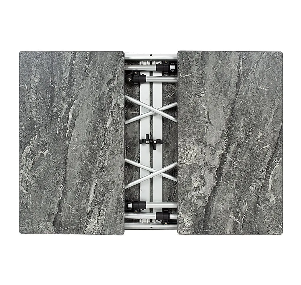 Travellife Sorrento table extendable honeycomb dark grey 180 Gris Fonce