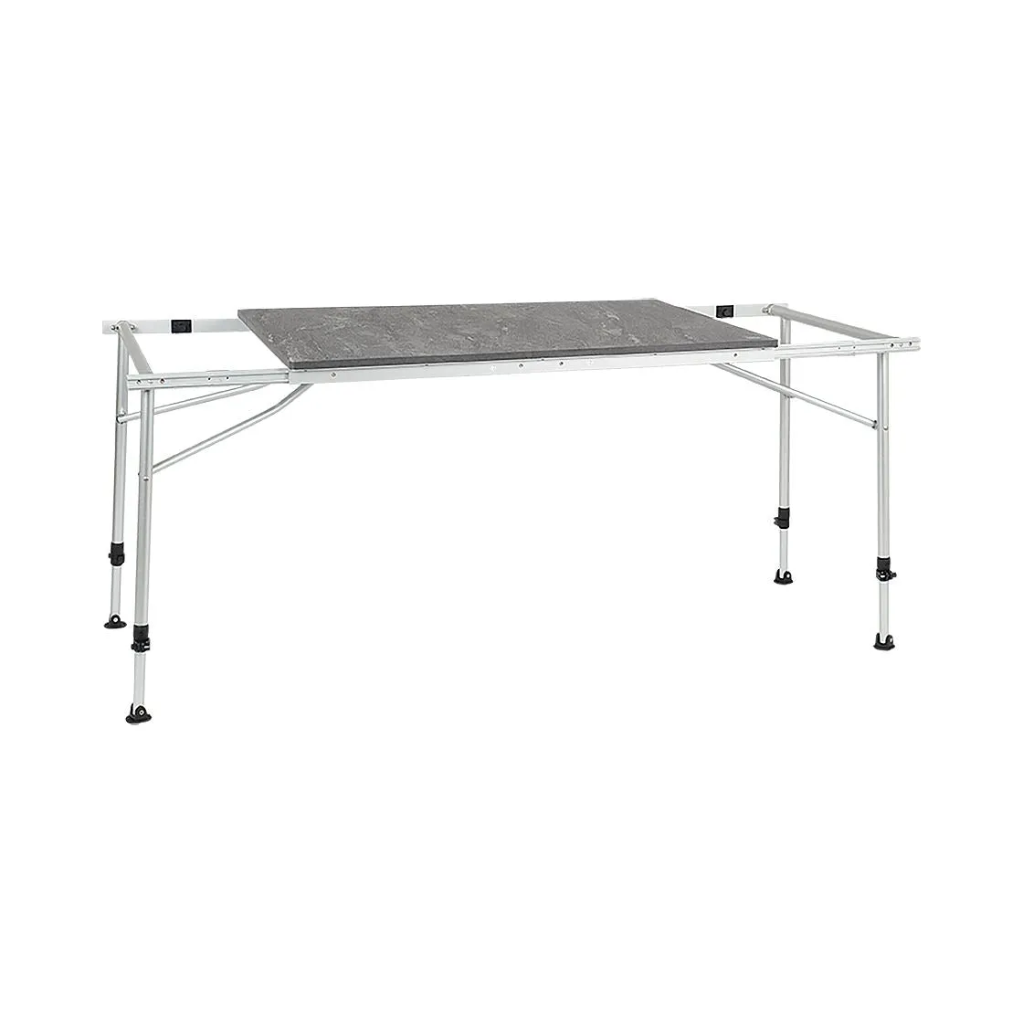 Travellife Sorrento table extendable honeycomb dark grey 180 Gris Fonce