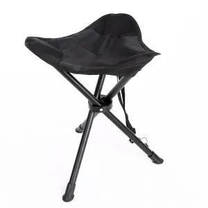 Tripod Camping Affordable luxury Chair Traveling Fishing Chair Slacker Foldable Folding Fishing Weather-resistant Portable Rest Seat Stool