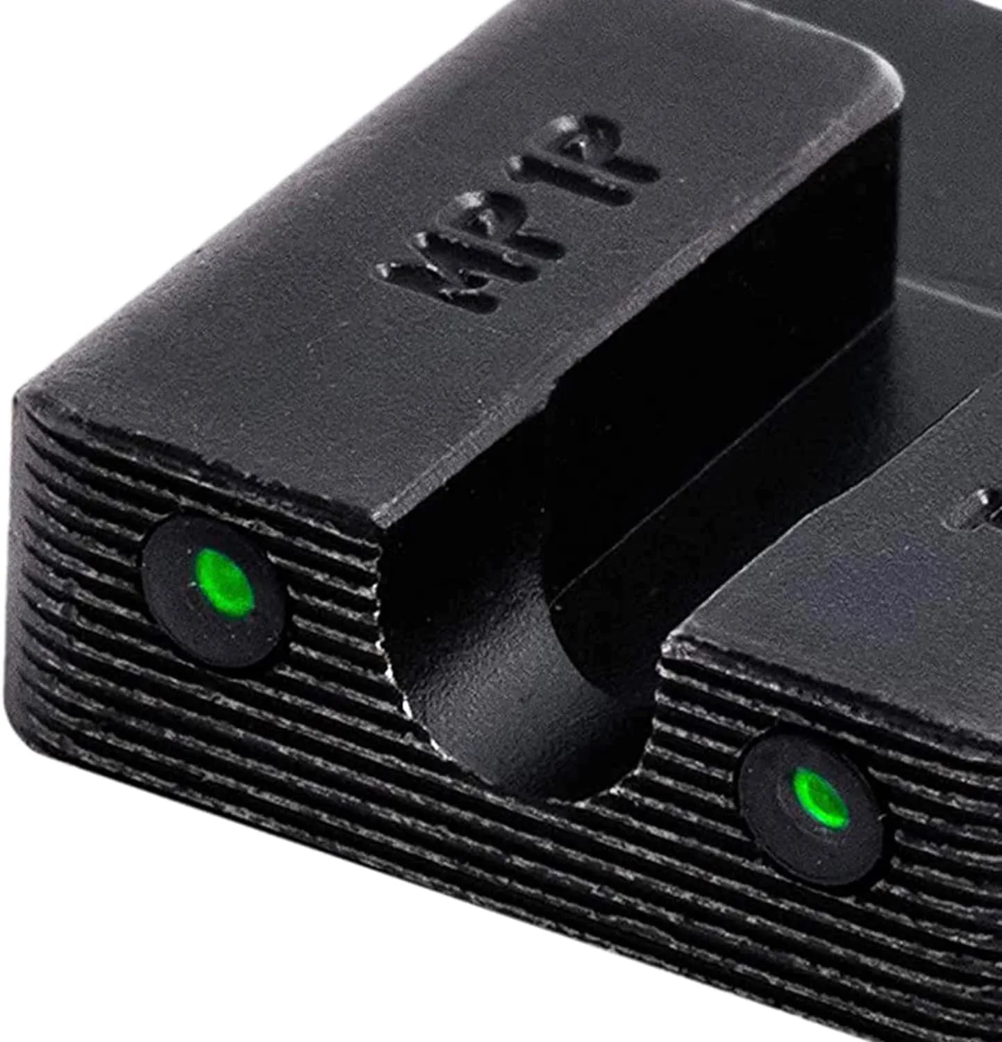 Tritium Pro Night Sights, Compatible with Smith & Wesson Handgun Models Glow-in-The-Dark Front & Rear Gun Sight Set with Focus Lock Front Ring