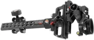T.R.U. BALL AccuTouch Carbon Pro Slider Sight - with AV-41 Scope - Single Pin - .019 Red Fiber - Black Sight