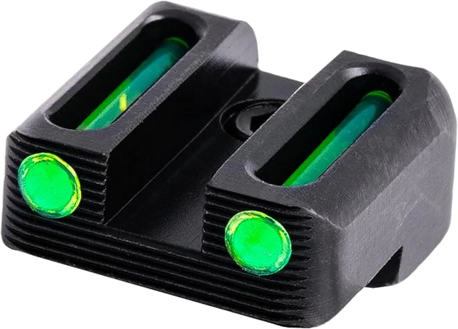 TRUGLO Fiber-Optic Handgun Night Sight | Compact Durable Snag-Resistant High-Visibility Red Front & Green Rear Sight for Handguns