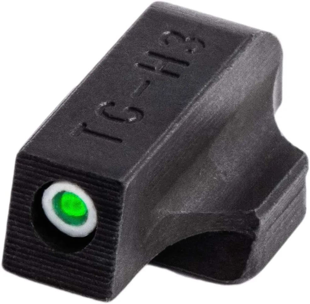 Truglo Tritium Handgun Sight High-Visible Front & Rear Night Sights with White Dots & Tritium Glowing Green Dots, Compatible with Sig Sauer Handguns