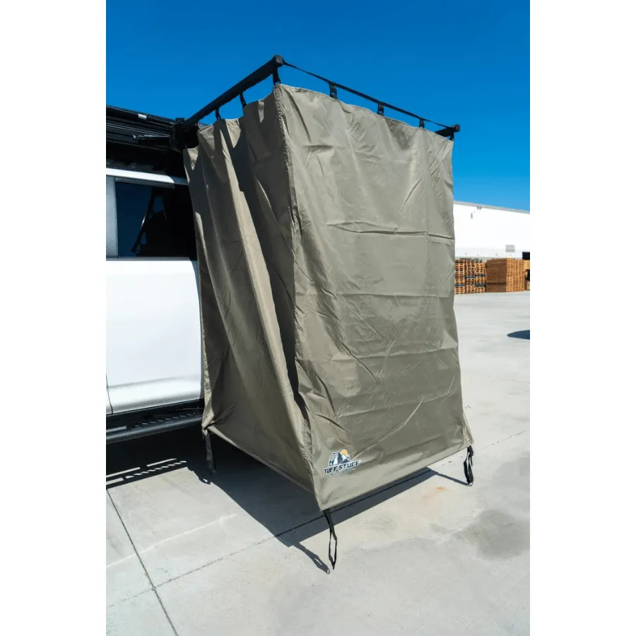 Tuff Stuff Overland Mounted Shower Tent Enclosure, 42x42 Inches