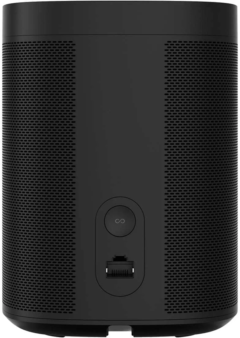 Two Room Set Sonos One SL - The Powerful Microphone-Free Speaker for Music and More - Black (Renewed)