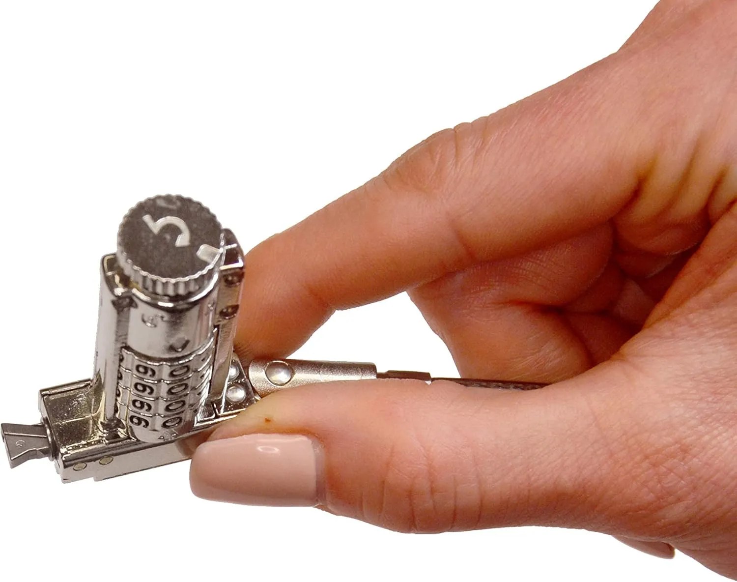 TZ07TNR Compact Non Resettable Combination Wedge Lock by Noble Locks