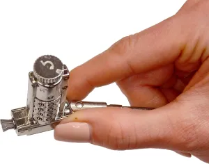 TZ07TNR Compact Non Resettable Combination Wedge Lock by Noble Locks