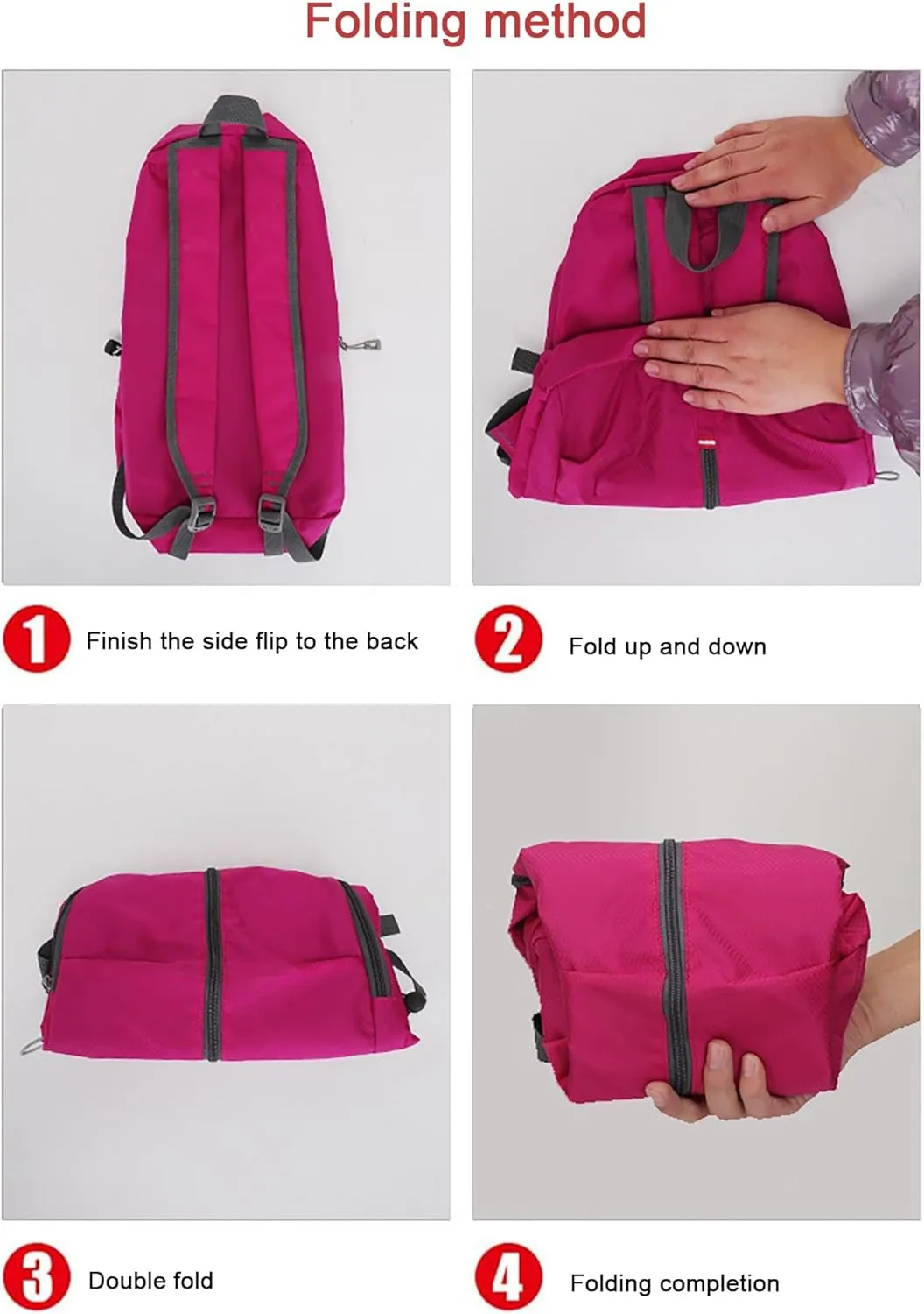 Ultra Lightweight Backpack Waterproofing Hiking Daypack Foldable Travel Bag Camping Outdoor for Women Men