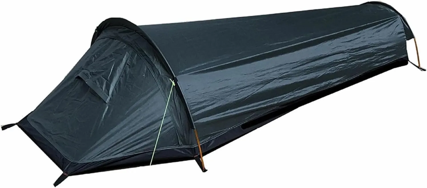 Ultraalight Biivy Tent - Single Person Backpacking Tent | Waterproof Sleeping Bag Cover | Person Tent for Camping| Hiking Tent | Included 1Tent, 8 Ground Nail, 4Wind Rope, 1Outer Bag,1 Accessory
